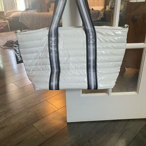 THINK ROYLN White Tote Bag